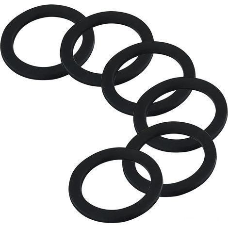 Stück Gummidichtungen, flache O-Ringe aus Gummi, Dichtungsringe für Abflussrohre, Abflussdichtung Außendurchmesser 45 mm, Innendurchmesser 39 mm – Dichtungsring – 55 mm (1/5)