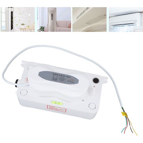Pompe de vidange silencieuse à haut débit 360 L/h 20 W pour climatiseurs, cuisinières et déshumidificateurs, avec réservoir d'eau de 1800 ml et indicateur de niveau. (1/5)