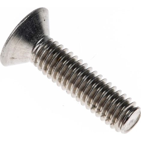 Vis à six pans creux, M4 x 16mm, tête Vis fraisée à tête creuse hexagonale, en Acier Inoxydable ( Prix pour Boîte de 50 )