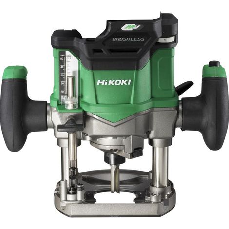 Hikoki – Affleureuse – M3612DAW2Z – Moteur sans charbon – Profondeur d'immersion 50mm – Pince 6/8/12mm – Compatible extraction poussière
