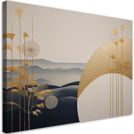 Quadro su tela, Paesaggio boho - 90x60 (1/5)