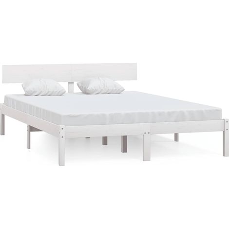 Maison Exclusive - Estructura de cama sin colchón madera maciza b (1/5)