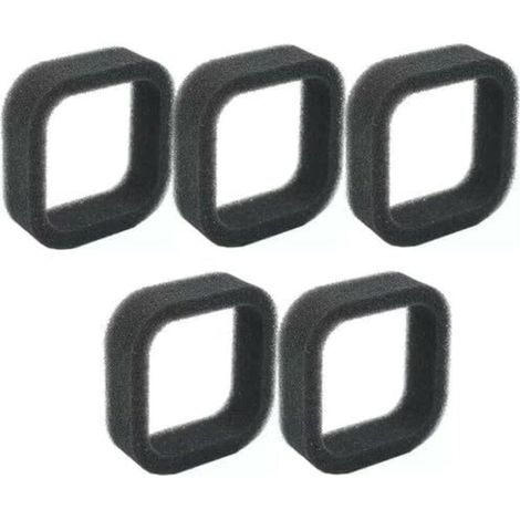 5/20/50 éponges réutilisables de rechange pour différentes débroussailleuses, filtre à air éponge tondeuse gazon, 50 mm x 43 (5 pièces) - 5 pz (1/4)