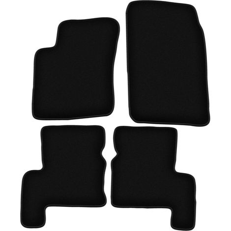 Alfombrillas de terciopelo negro BASIC para Suzuki Grand Vitara XL7 SUV (2002-2005) (1/5)