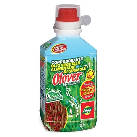 Olover Greenforce Linfa 1000ml: Corroborante Naturale Olio di Girasole