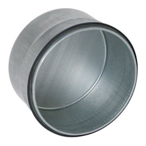 Tappo ventilazione aldes 11098215 acciaio zincato 125 mm