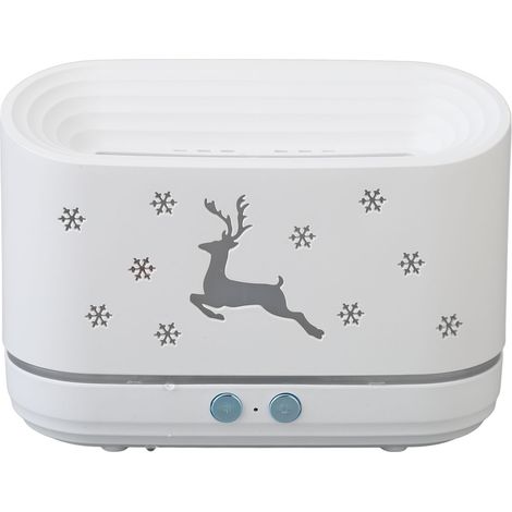 Diffuseur d'aromathérapie à motif flamme, grand réservoir, humidificateur silencieux automatique, décoration maison, USB 5V2A (1/5)
