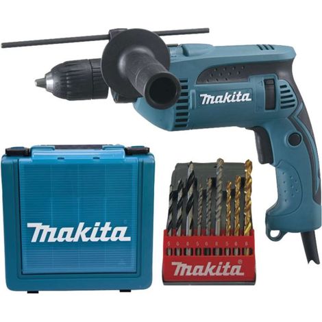 Schlagbohrmaschine MAKITA Ø 13 mm 680W + Waldkoffer ANGEBOTEN - HP1641K1X