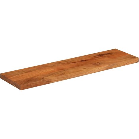 Dessus de table  Dessus de bureau  Plateau de table 100x20x3,8cm rectangulaire bois massif d'acacia