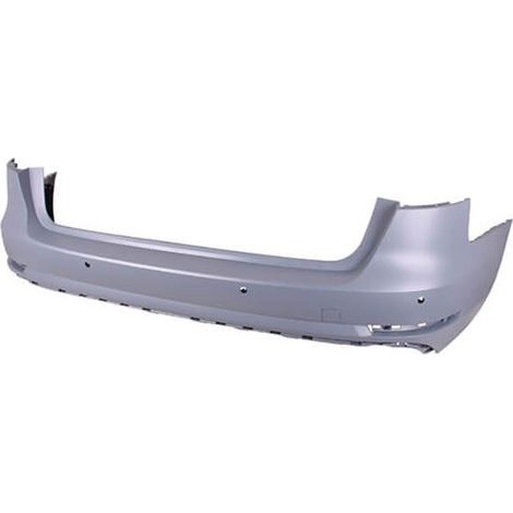 Pare-choc arrière à peindre avec 4 trous radars Audi A4 Avant 5 B9 phase 1 2015-2019