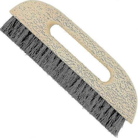 Pinceau à papier peint de 25 cm avec manche en bois pour une application lisse (1/5)