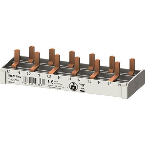 Rail de distribution Siemens stiftsammel-5st3673-6 compact 10mm²
