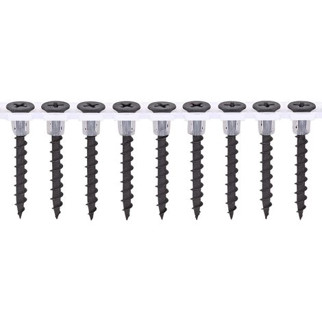 Spax 3,9x35 Gix-B Trompetenkopf H2 Grobgewinde Phosphatiert Magaziniert 1000St (1/8)