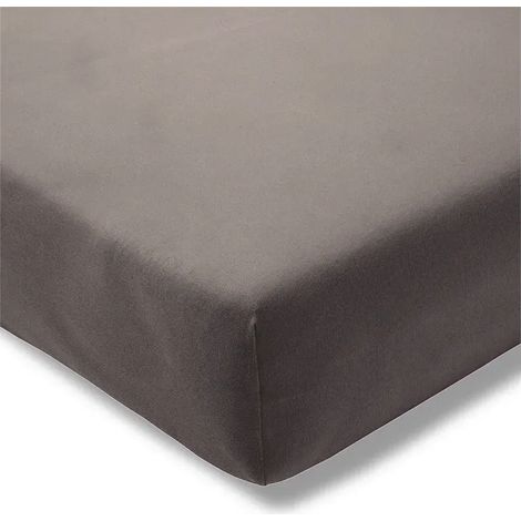 Lenzuolo con angoli elasticizzati in jersey Estella 800, 200x200 cm (1/4)