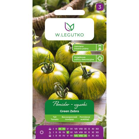 SEMI DI POMODORO ZEBRA VERDE 0.2G LEGUTKO