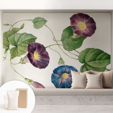 Tapete Vliestapete mit Kleber - Fototapete mit Motiv - Wandtapete modern - Wandgestaltung Floristische Eleganz 208x146 cm (1/5)