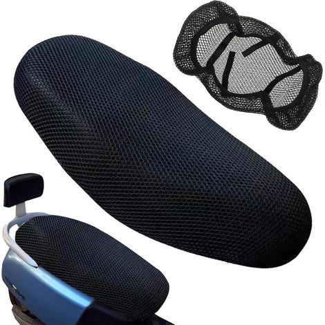 Cuscino per sella di moto e scooter  Antiscivolo, impermeabile e traspirante  Comodo coprisella per l'uso quotidiano e per gli spostamenti (1/5)