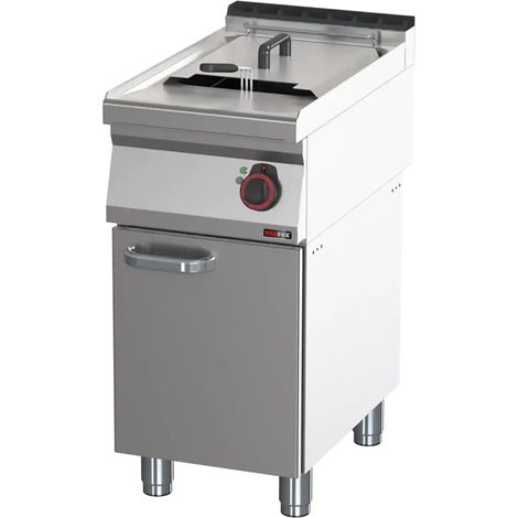 Friteuse électrique 0,8 kW/l, 17 l avec soubassement 400 V REDFOX - FE 70/40 E - REDFOX