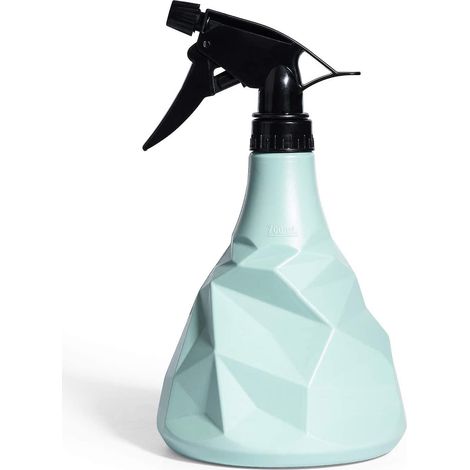 Leere 700-ml-Drucksprühflasche, Feinnebel-Sprühflasche aus Kunststoff mit Auslöser, für kleine Bewässerungsmengen