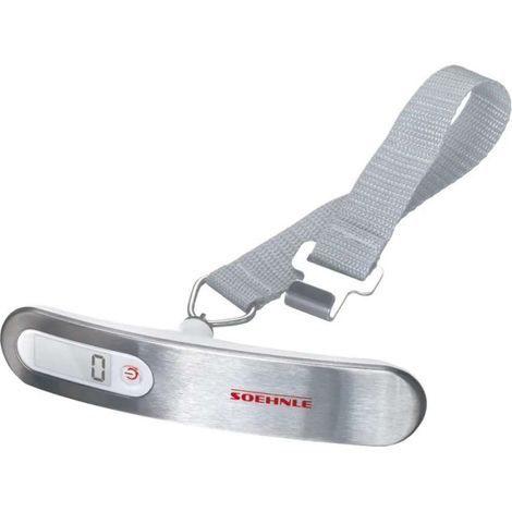 Soehnle Bilancia da Bagaglio Argento Precisione 100g 50kg (1/5)