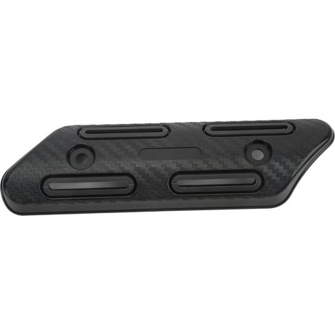 Universeller schwarzer Auspuffschutz für 27-51 mm Rohre, Motorräder, Quads, ATVs, Roller, Hochleistungs-Wärmeisolierung. (1/5)