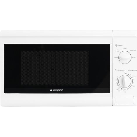 Four à micro-ondes aspes tm 20l 700w white