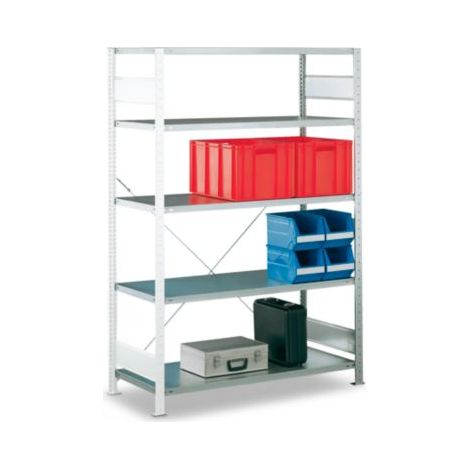 Fachbodenkomplettregale 2000x1300x600mm (Anbauregal) MULTIplus150, Traglast: 150kg (1/5)