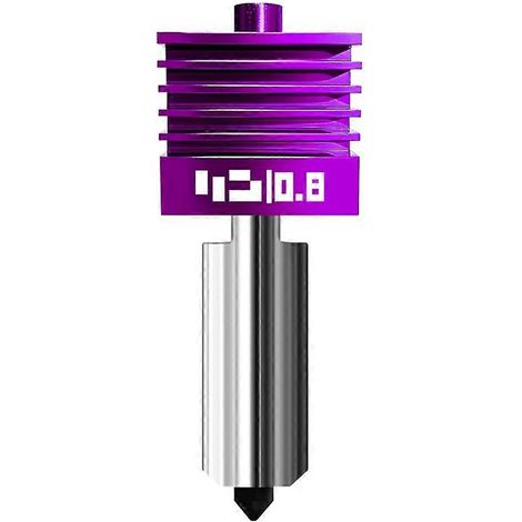 Buse MPVD améliorée pour imprimante 3D Bambu Lab P2S H2D H2S A1 A1 MINI, revêtement antiadhésif, haute dureté, 0,8 mm (1/5)