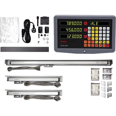 Affichage numérique, compatibilité 3 axes, résolution de haute précision, DRO-3PCS KA300 (1/2)