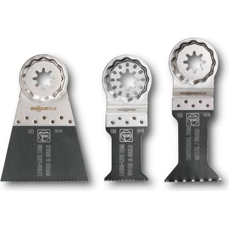 Set de 3 hojas de sierra FEIN E-Cut Combo SLP