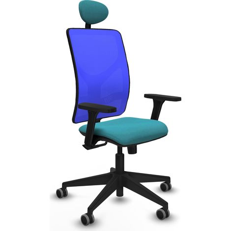 Silla de oficina piqueras y crespo Motilla negro espuma alta densidad (1/2)