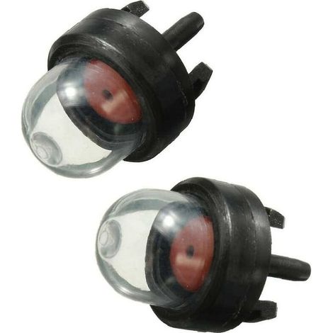 Mini Carburateur Huile Bulle Essence snap Poire Pompe Kit pour Tondeuse Taille-haie Tronçonneuse Accessoires 2 pièces (1/4)