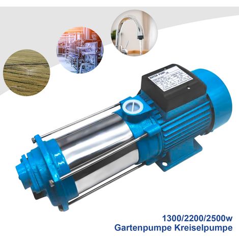2500W Kreiselpumpe Hauswasserwerk Gartenpumpe 100m Jetpumpe 4000 L/h 11 bar