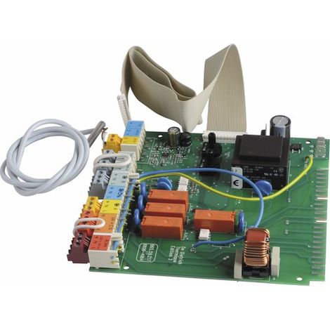 De Dietrich – Carte relais f150 b testée – Circuit imprimé pour chaudière – Longueur 150mm – Largeur 100mm – 5 contacts – Pouvoir de coupure 16A – 88065564