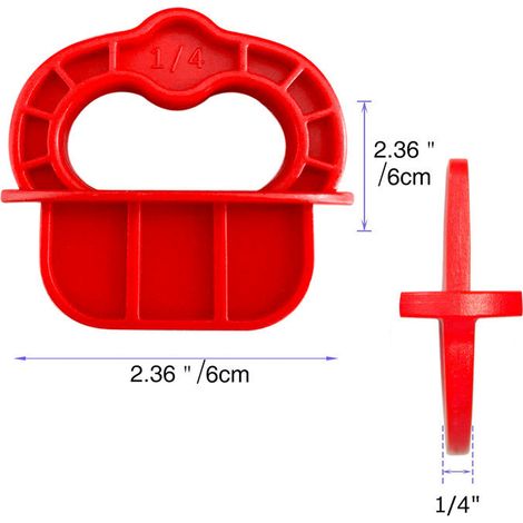 Rondelles d’espacement en plastique pour terrasses – Stabilisation et nivellement (1/4)