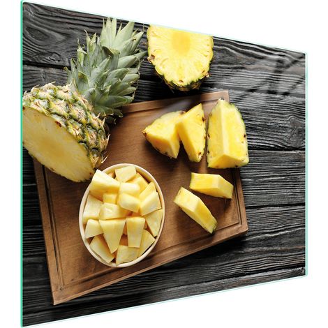 Glasschneidebrett 52x40 Ananas (1/5)