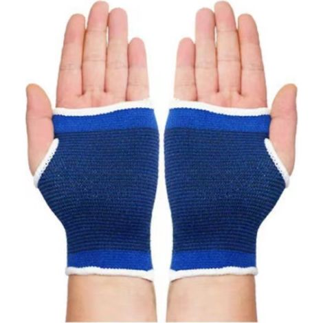 Beyamis Gants universels d'entraînement aux arts martiaux pour adultes et enfants, protégeant les articulations, bleus, 1 paire par paquet
