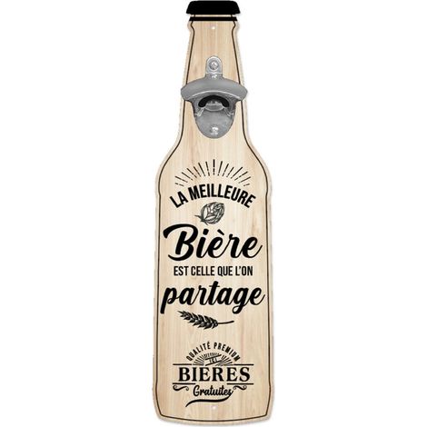 Décapsuleur mural La Meilleure bière (1/2)