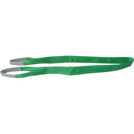 Flache Schlinge 2t 2mx60mm mit Schlaufen - 18400