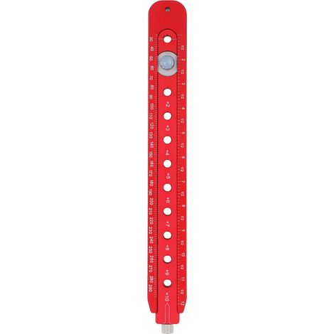 Compas à tracer pour le travail du bois, outil de dessin circulaire portable en acier inoxydable, règle de traçage réglable, jauge de marquage (1/5)