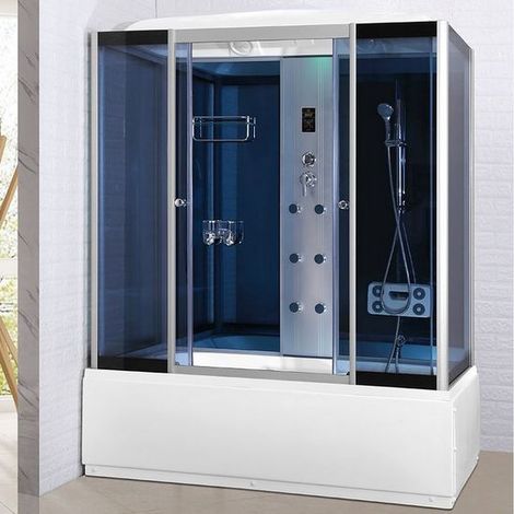 Bagno Italia Box idromassaggio e vasca 150x85 vasca cromoterapia ozonoterapia bluetooth (1/3)