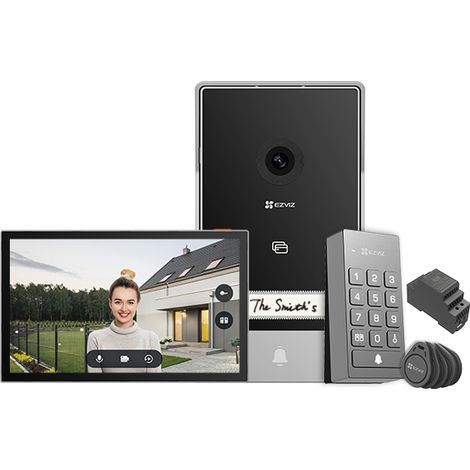 VIDEOCITOFONO SMART CONNESSO 'TP7 2K' EZVIZ risoluzione 2K - visione fino a 6 metri - EZVIZ