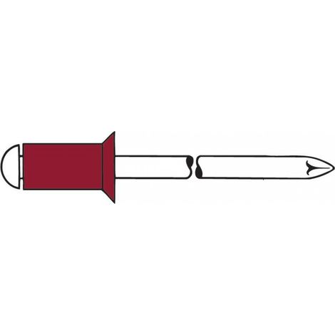 Remache níquel-cobre/A2 4 x 8mm SK Gesipa(por 500)