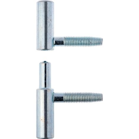 Monin – Fiche à visser pour meuble diamètre 13mm – Acier zingué – Installation rapide sans pré-perçage – 652100