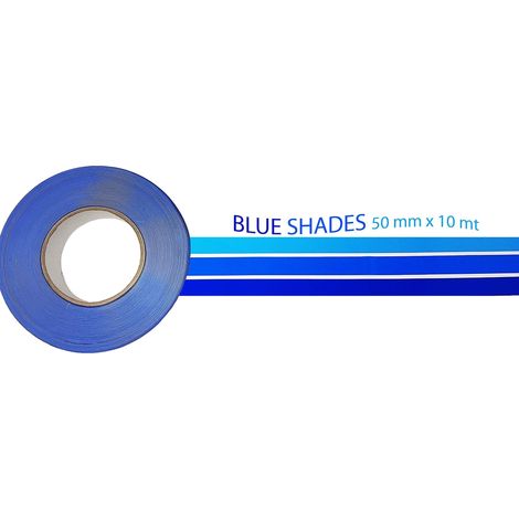 4R Quattroerre.it 10040 Stripe Linea di Galleggiamento Nautica Adesiva Sfumature Blu 50 mm x 10 mt (1/5)