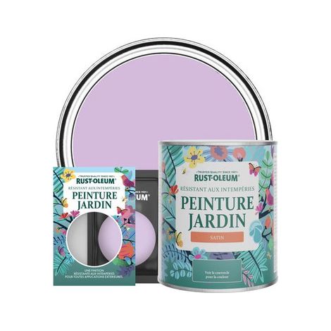 Peinture Jardin, Finition Satinée - Macaron (1/3)