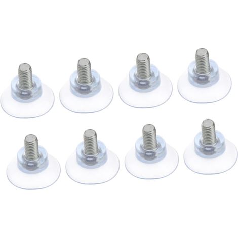 de 8 ventouses antichoc en PVC pour meubles pastilles adh (1/5)