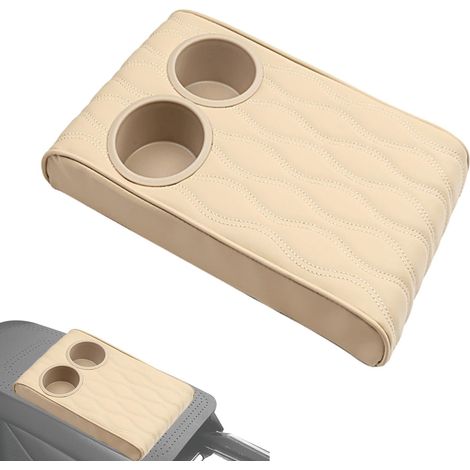 Coussin De Repos-Bras Auto,Boîte de Rangement pour Intérieur Automobile Coussin D'Accoudoir Pour Voiture - Pour Habitacle Voiture SUV Familial Camion Intérieur Extérieur Garage (1/5)