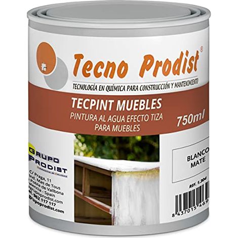 Tecno Prodist Tecpint Muebles - Pintura a la Tiza (Blanco Roto)