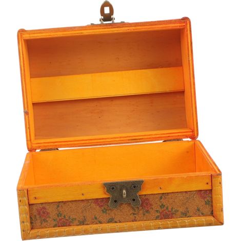 Boîte à Bijoux Bois Style Classique Pour Petits Objets Précieux Organisateur De Bijoux Pour Femme Boîte De Rangement Bois (1/5)